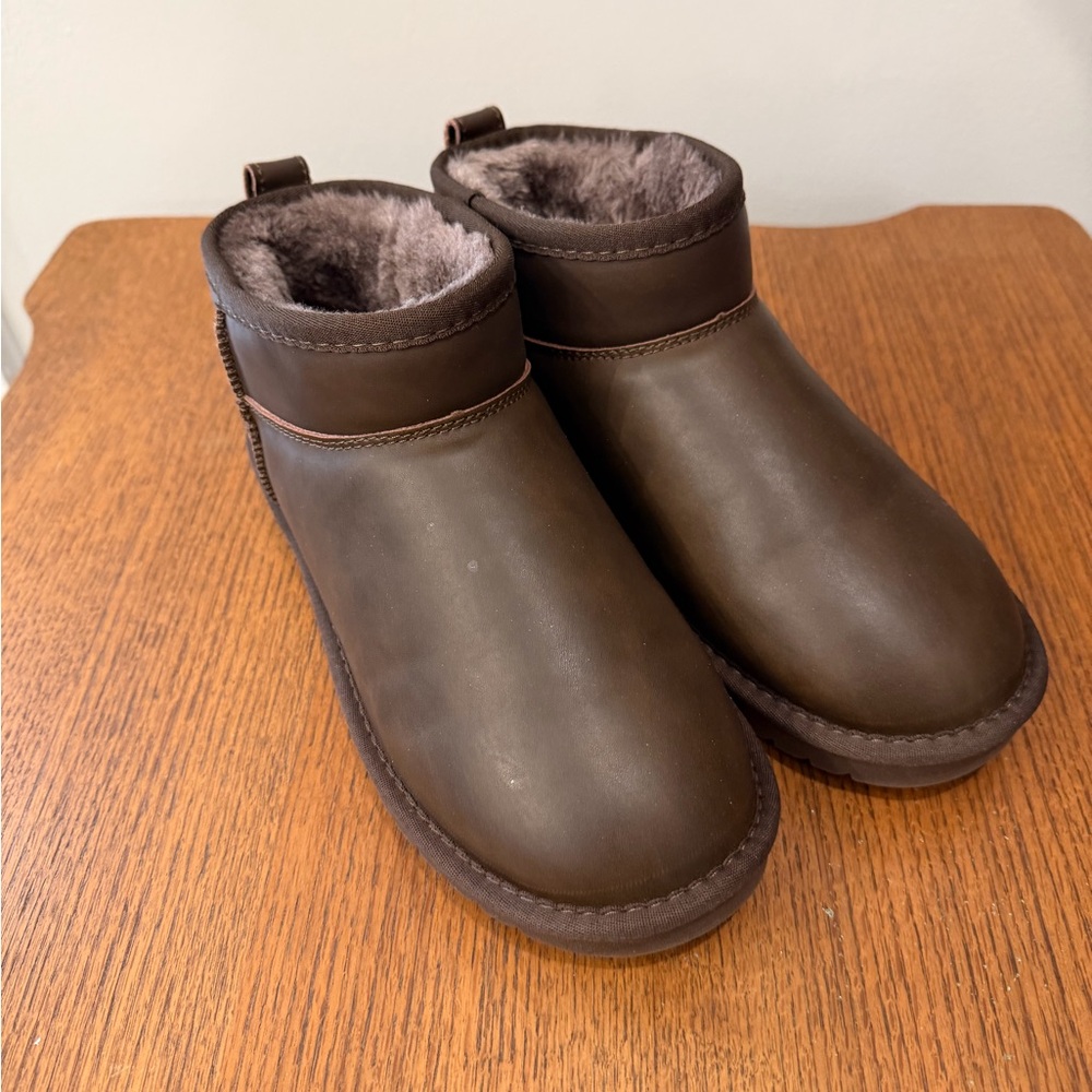 Project Cloud Brown Boots